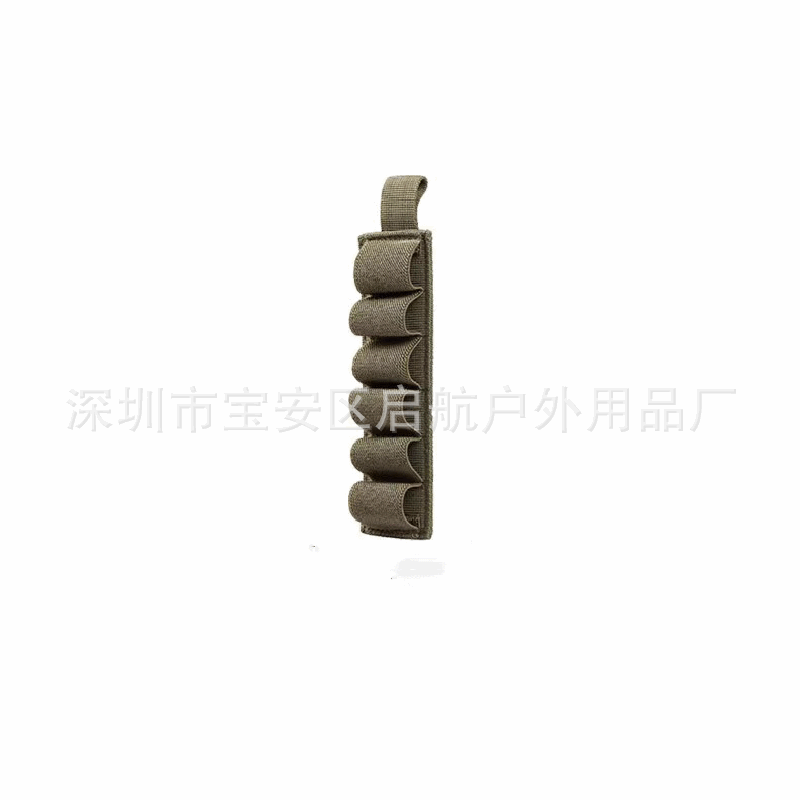 Outdoor 6-Slot Dispensing Tape Accessory Multi-Functional Tactical Magic Tape Bullet Bag Dispensing Tool Magic Bullet Bag