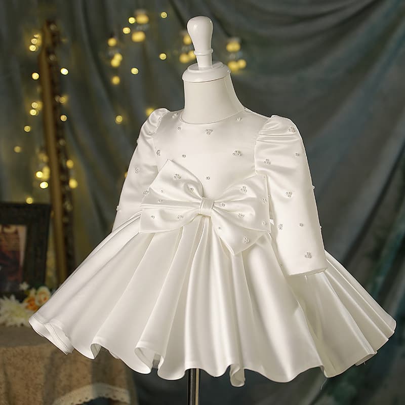 New Children's Princess Dress Fashionable Flower Girl Wedding Little Girl Dress Piano Birthday Party Gown