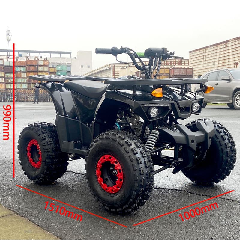 2025 New Gasoline Little Warrior ATV Four-Wheel Off-Road Sand Buggy All-Terrain Gasoline Rental Motorcycle