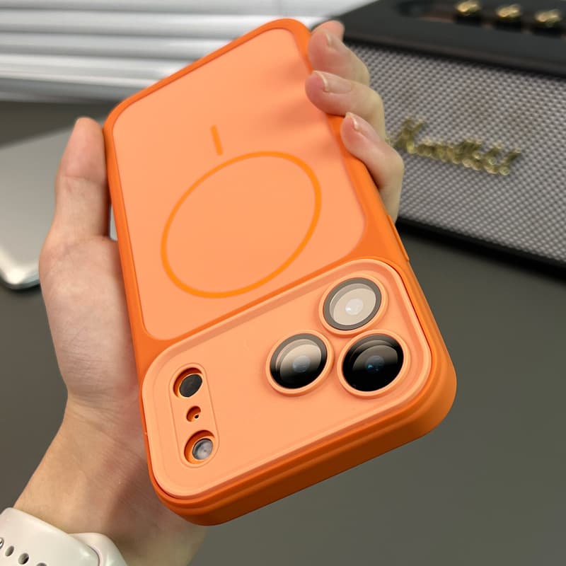 Suitable for iPhone17 mobile phone case magnetic type 15 Apple 16promax all-inclusive anti-fall 13 soft shell protective cover