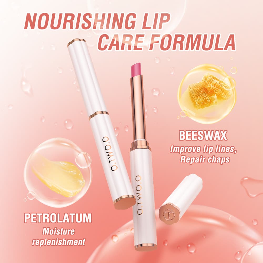 O.TWO.O Soothing Color Changing Lip Balm SC052 Moisturizing Color Changing Lipstick Lip Care Color Changing Lipstick