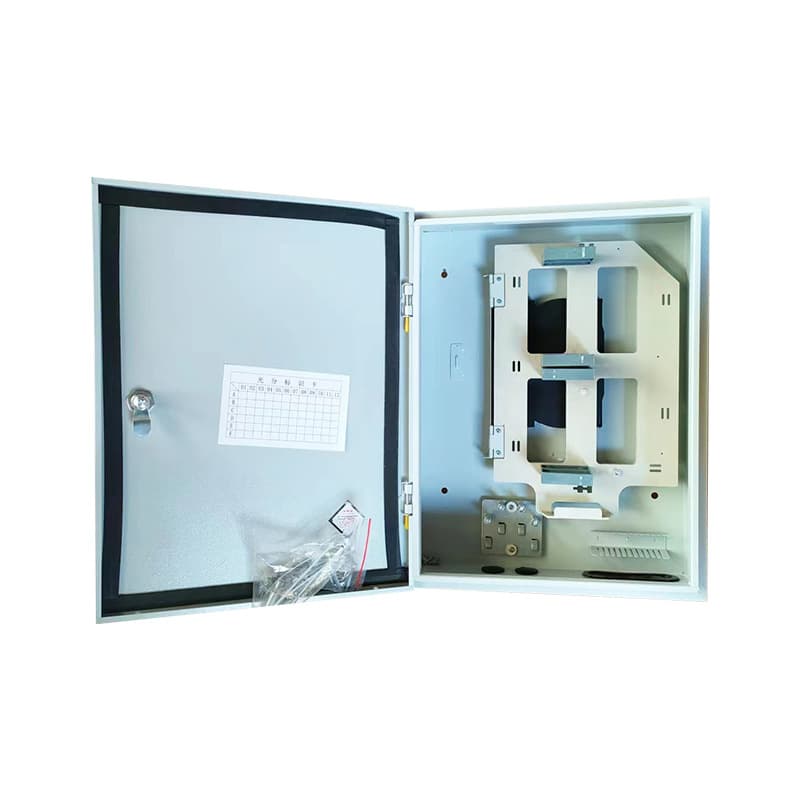 Fiber Distribution Box Splitter Box Optical Splitter Box 16 Core 32 Core 64 Core Distribution Box Fiber Optic Enclosure Indoor Outdoor ODF Box
