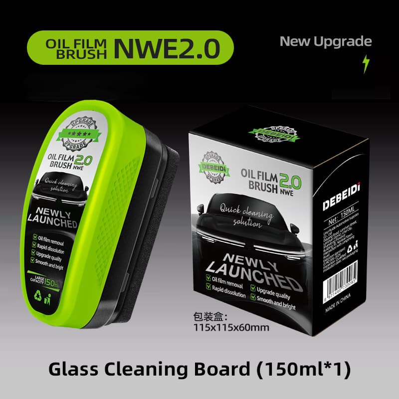 Debeidi Same Style Car Anti-Freeze Glass Oil Film Wipe for Front Windshield and Side Windows, Oil and Dirt Remover, Coating and Crystal Plating, Strong and Effective