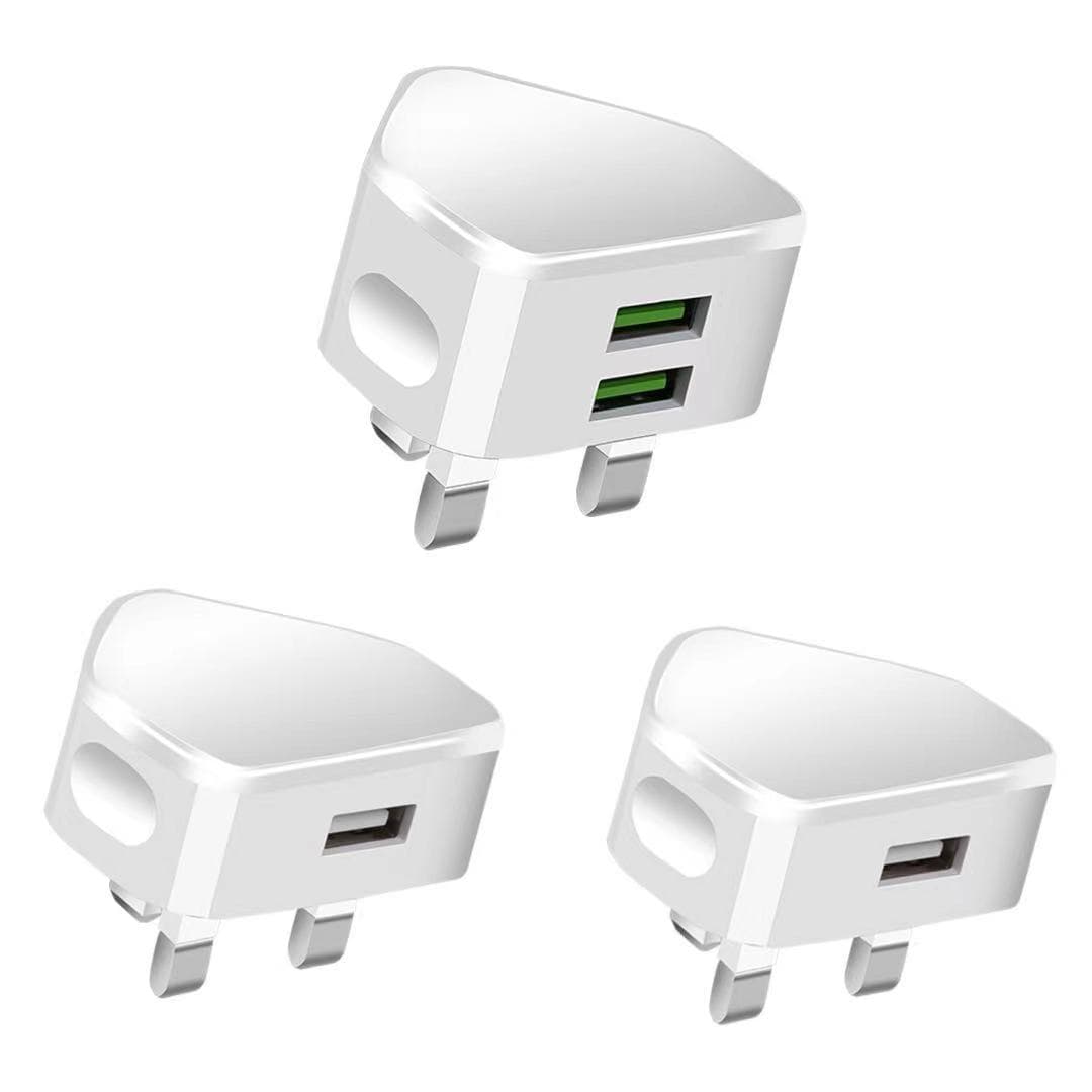 UK Standard Charger 5V/2A Single Port Dual Port UK Triangle Charger Mobile Phone Tablet UK Triangle Plug