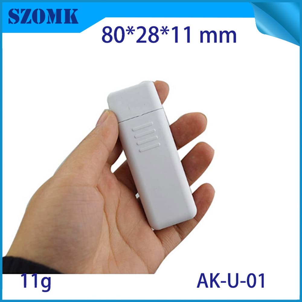 Okom 80*28*11 plastic USB socket shell card reader electronic shell U disk shell processing