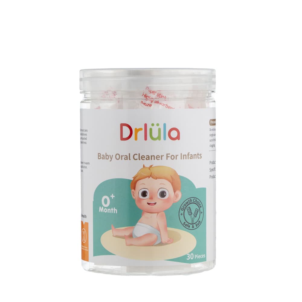 Duoladobu Baby Oral Cleaner Infant Tongue Gauze Toothbrush Newborn Milk Toothbrush 30-Pack 6255