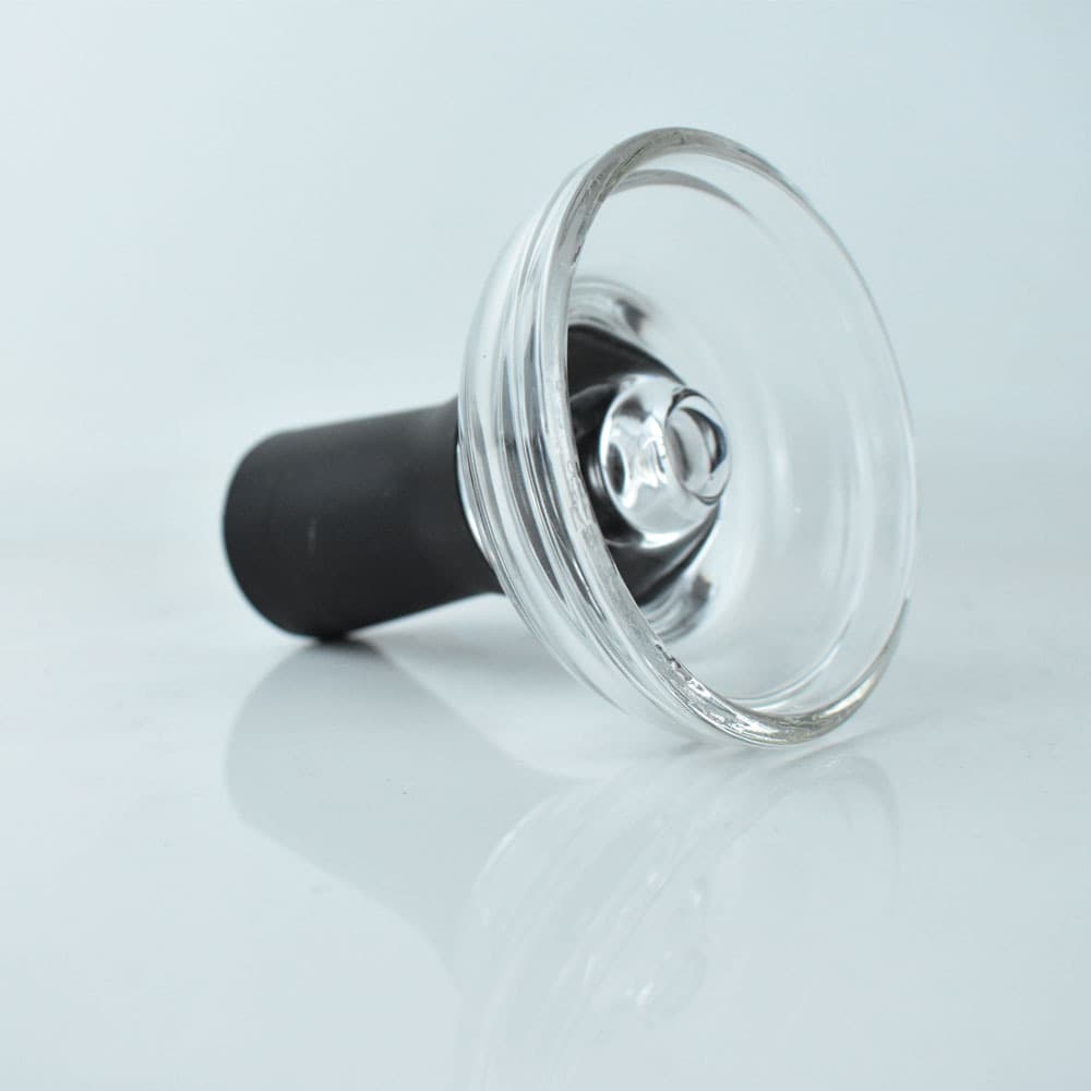 Cross-Border Best-Selling Hookah Accessories Factory Direct Glass Hookah Bowl Water Pipe Mid-Hole Cyclone Bowl