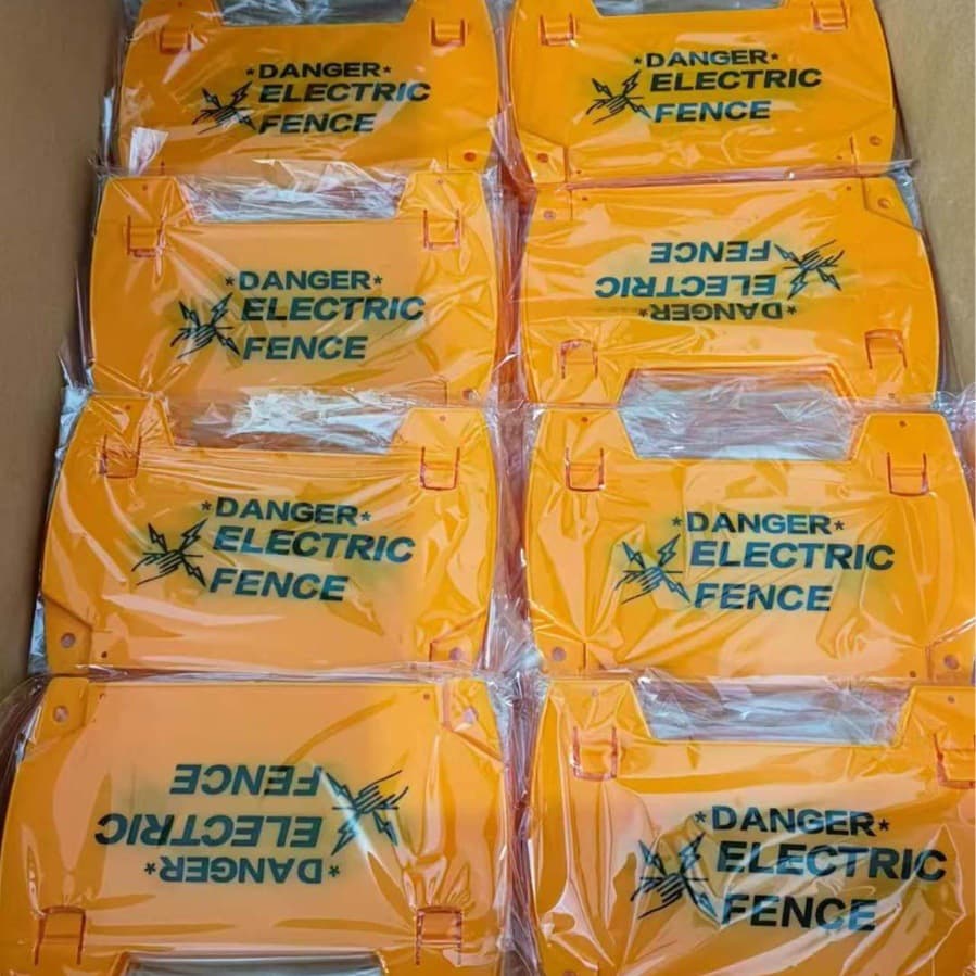 Factory Direct Supply Electric Fence Pulse Various Warning Signs, Different Styles of Pasture Warning Signs