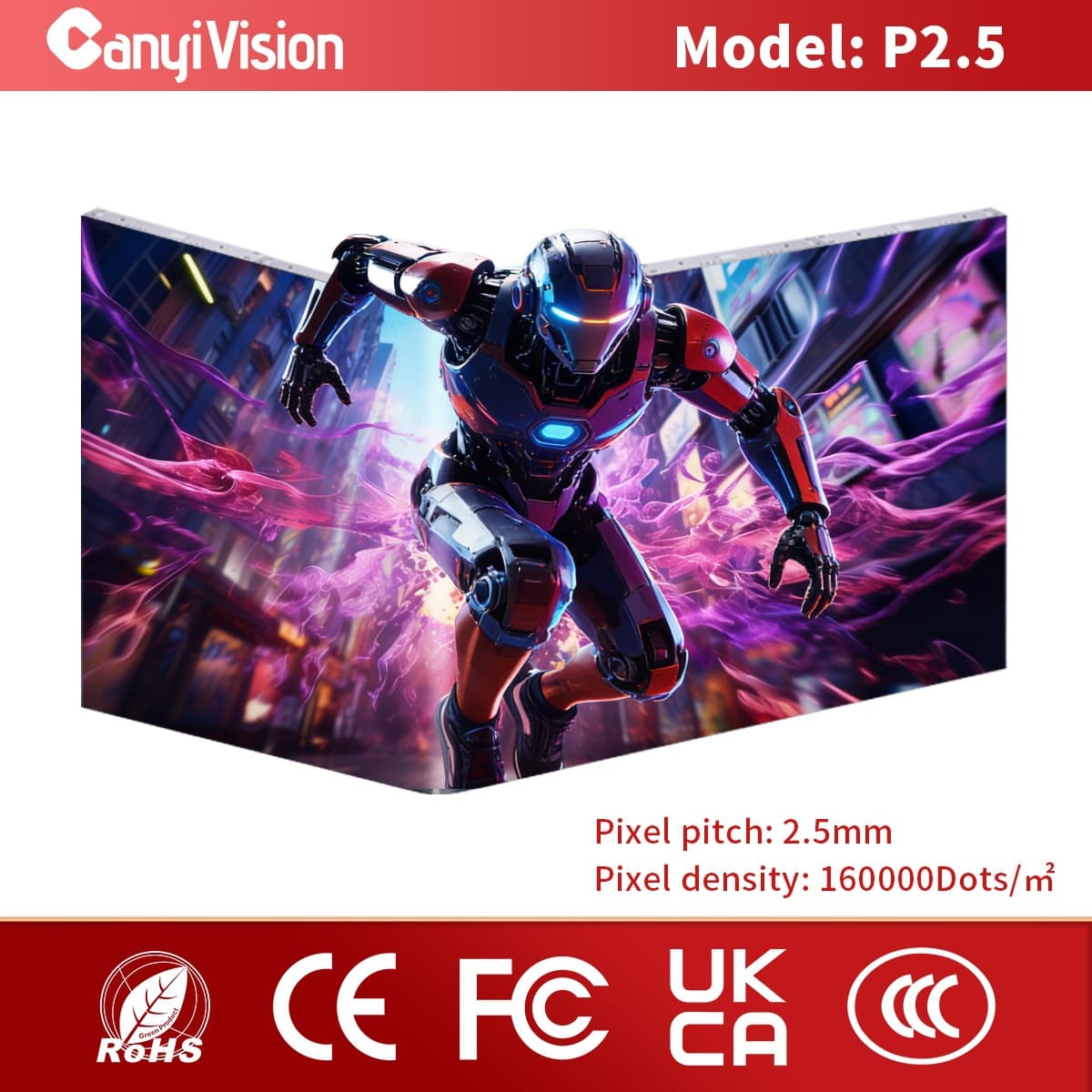 Waterproof Outdoor LED Display for Real Estate Plaza Full Color Advertising LED Outdoor Screen Shopping Mall Naked-Eye 3D Large Screen