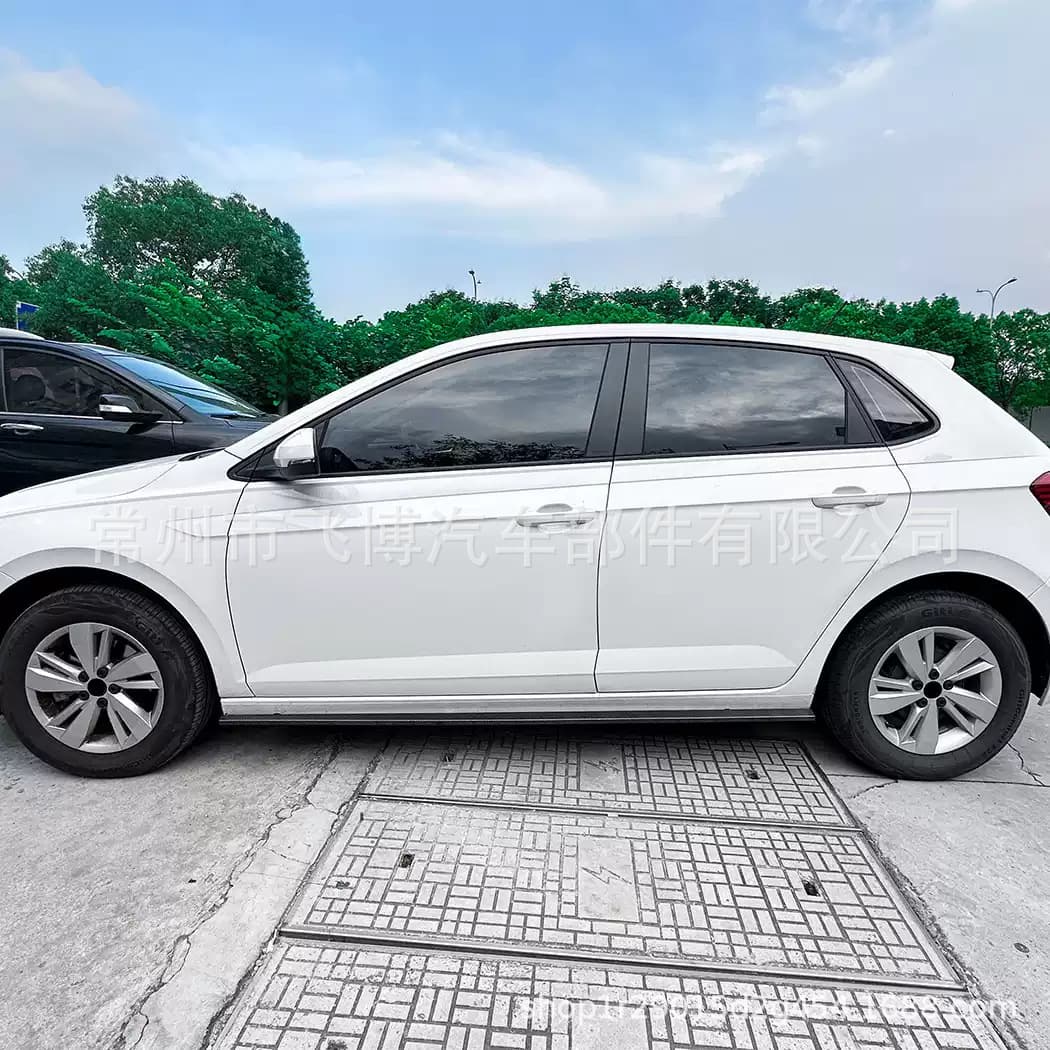 Suitable for 2009-2017 Volkswagen Polo MK5 6R 6C side skirts small surround spoiler cross-border modification parts