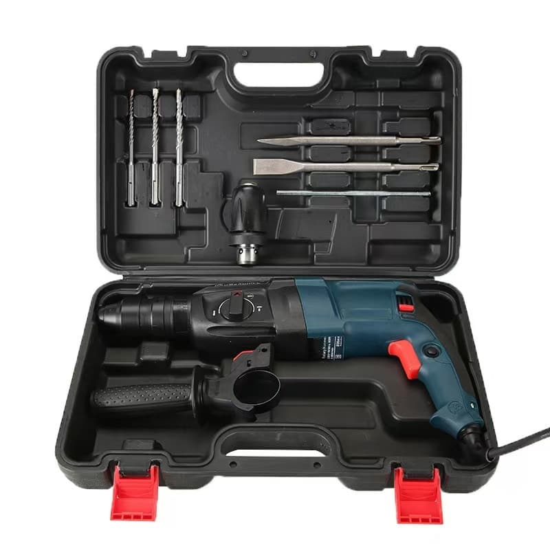 Cross-border Foreign Trade Three-in-One Light Electric Hammer Wired Impact Drill Multi-function Industrial Grade Concrete Wall