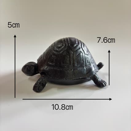 Cross-border new product retro cast iron ladybug animal key box ornaments key box storage box ashtray home groceries