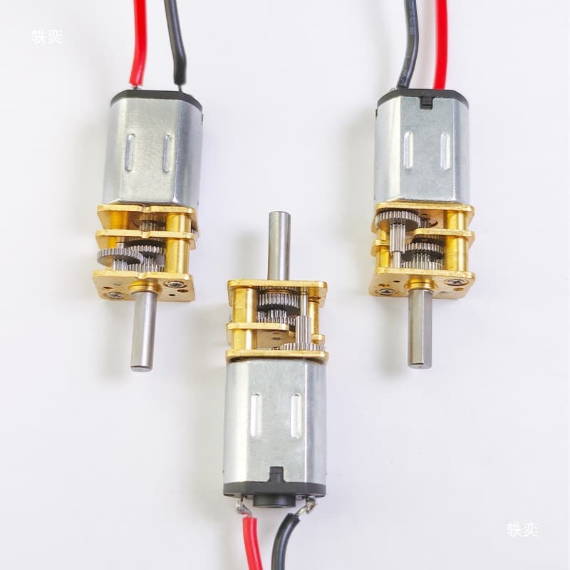 Brand New GA12-N20 Gear Motor with Wire, 3V/6V/12V Micro DC Gear Reduction Motor Low-Speed Motor
