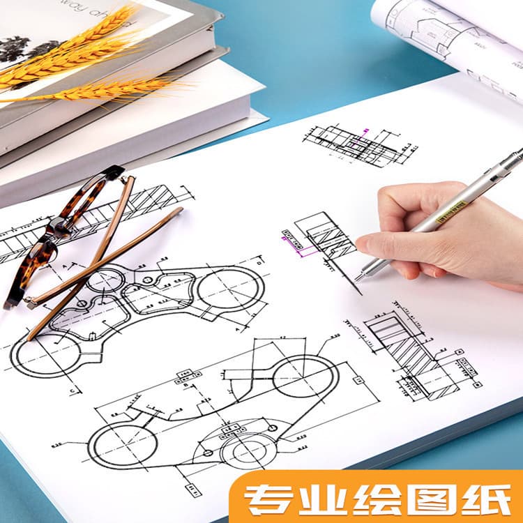 a3 drawing paper a2 engineering drawing paper a1 thickened A4 paper marker pen special paper student handwritten newspaper sketch hand-painted