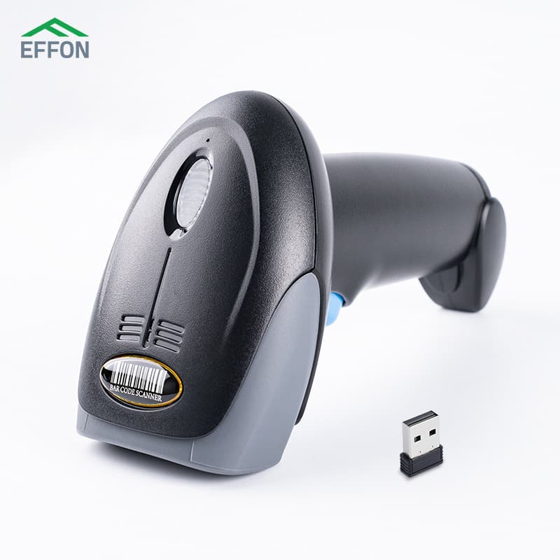 Yufeng 1D Bluetooth Handheld Barcode Scanner Red Light Wireless Warehouse Inventory Barcode Reader