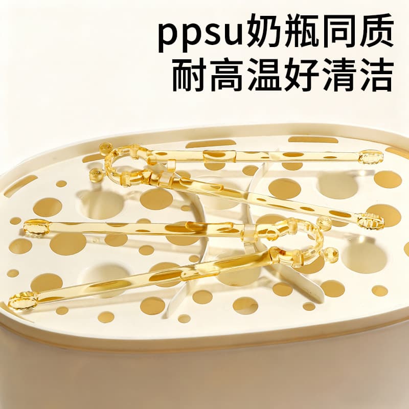 Slow rebound training chopsticks nano color children's chopsticks PPSU baby training chopsticks 1-6 years old learning chopsticks practice chopsticks