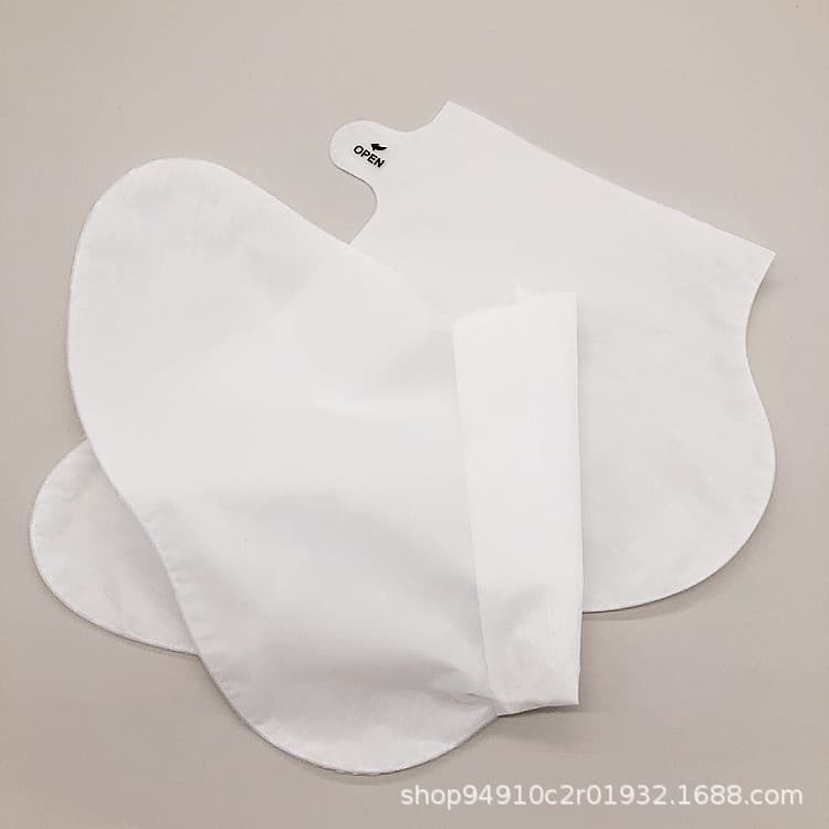 Manufacturer Wholesale Dry Foot Mask - Non-woven Foot Mask with PE Film, Free Sampling Empty Sleeves Without Essence