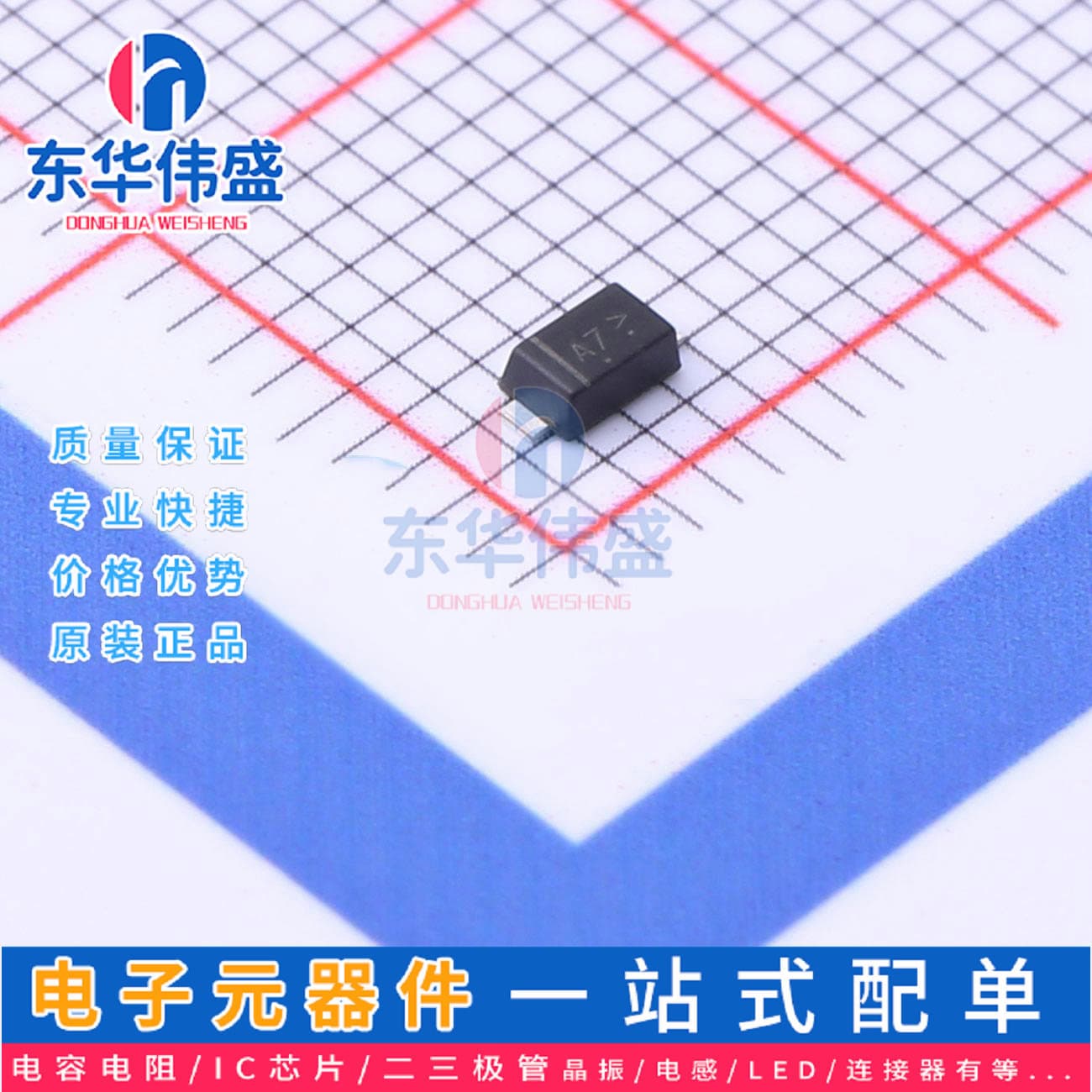 Genuine LRC SMD Diode > Voltage: 1KV Current: 1A > SOD-123FL > Package SOD-123FL