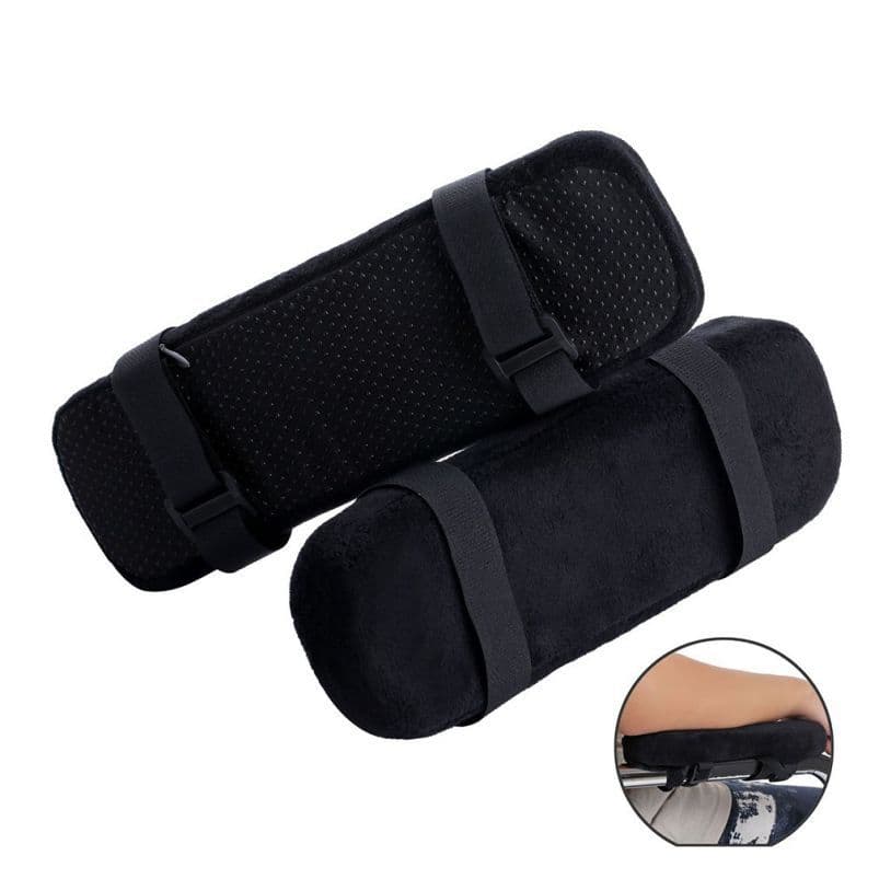 Single Seat Armrest Pad Memory Cotton Chair Armrest Cover Hand Elbow Cushion Home Decor Chair Seat Cushion