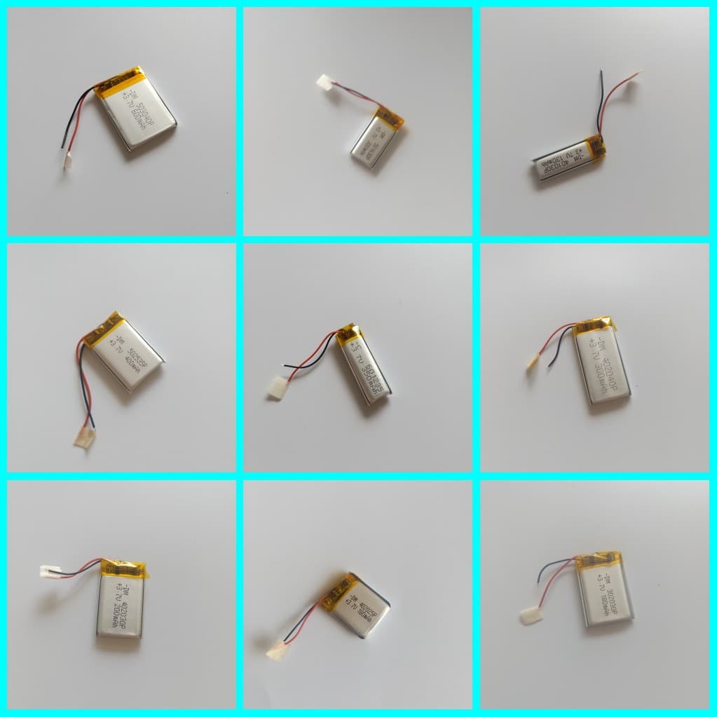 Source factory lithium polymer battery 102050 for small fan, ternary lithium battery