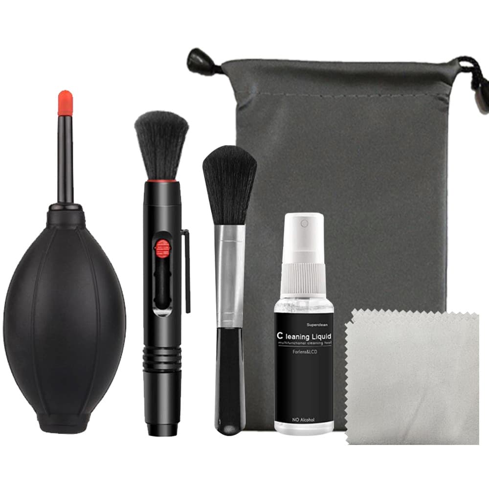 DSLR Cleaning Kit Computer Camera Cleaning Set Digital Cleaning Tools Lens Pen Air Blower Cleaning Liquid Set