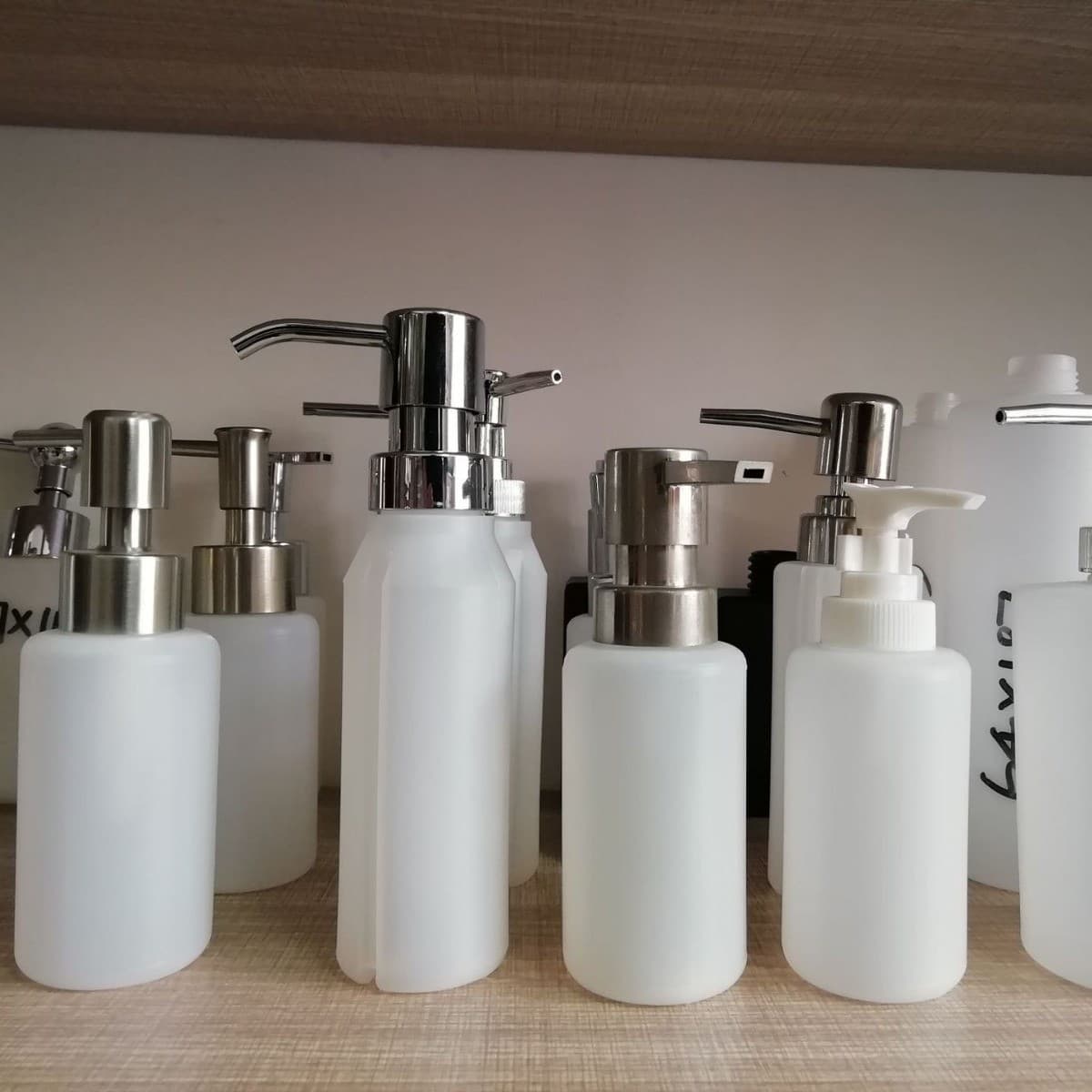 Soap Dispenser Hardware Accessories Bathroom Set Bottle Accessories Resin Liquid Bottle Bottle Liner Square Plastic Bottles