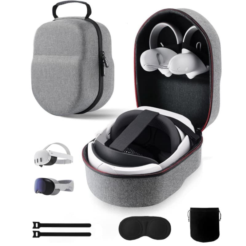 Oculus Quest 2 Glasses Storage Bag VR Q3 Headset Carrying Case Protective Box Meta Quest 3