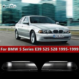 Headlight Lens Cover for 1995-1999 BMW 5 Series E39 520 525 528 530