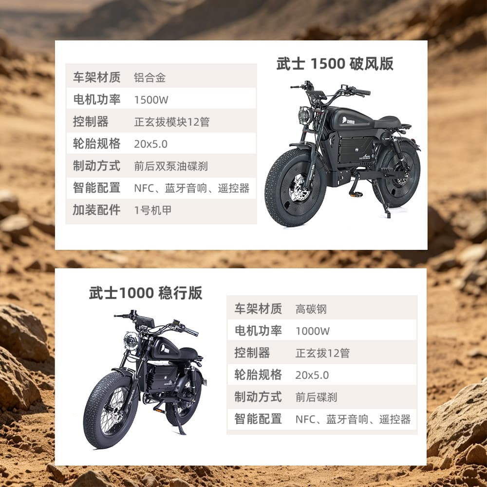 Cross-Border Exclusive Supply of Himoto Black Warrior Lithium Battery Electric Off-Road Motorcycle with 140 Kilometers of Ultra-Long Range