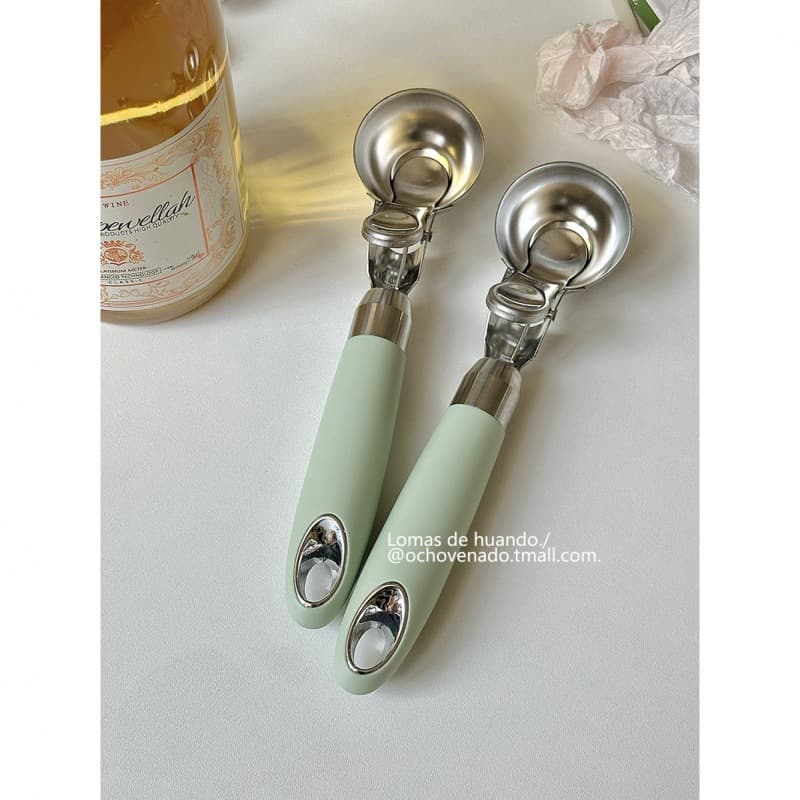 "Watermelon Ice Cream Scoop" - Popular 304 Stainless Steel Scoop for Ice Cream, Fruit Scoops, Portable, Instagram-worthy