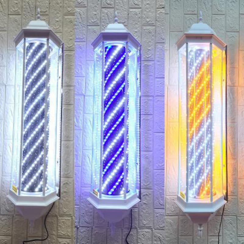 Hair salon small rotating light for perming, export rotating light for hair salon, brightening simple mold palace lantern lightbox manufacturer maintenance