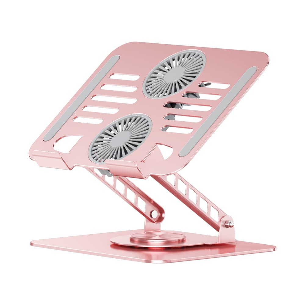 Best-selling Laptop Cooling Fan Stand Rotating Heightening Aluminum Alloy Gaming Live Streaming Desktop Tablet Stand