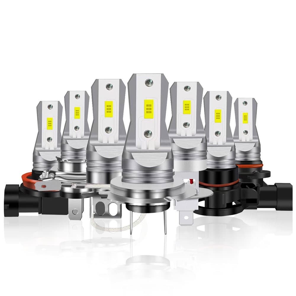 New Model X3 80w H8 H7 H11 H4 9005 9006 Car Led Fog Lamp Motorcycle Light High Power Automotive Driving Lamp