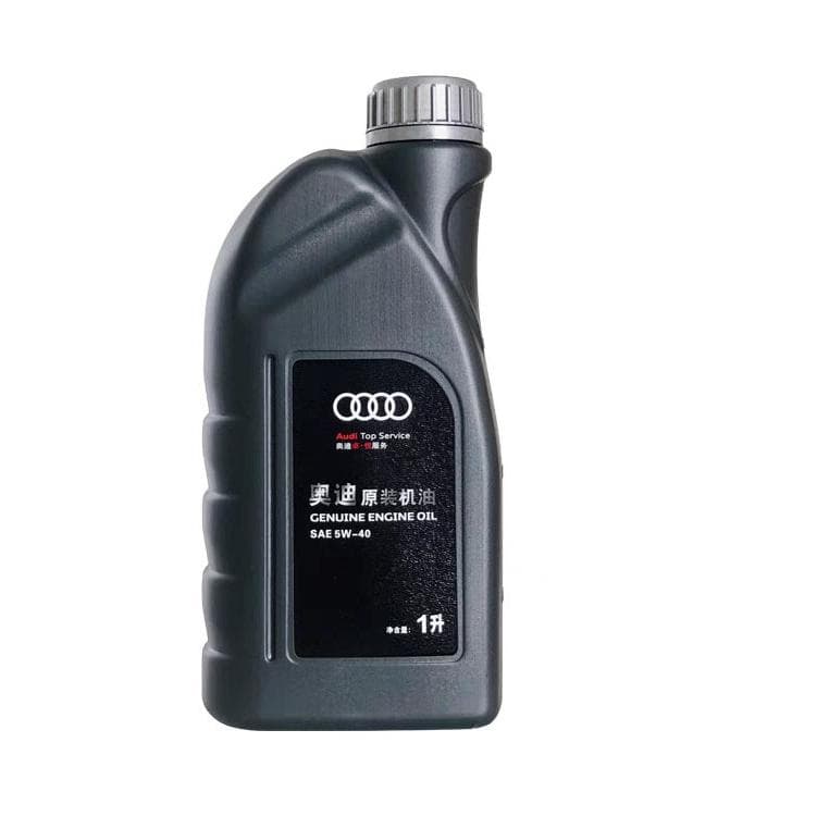 Compatible with Volkswagen Audi 5W-40 engine oil, A4L, A6L, Q3, Q5 genuine engine oil, 1L