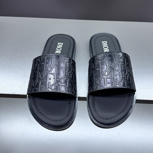 Men's High-End Fashion Letter Home Outdoor Casual Slide Sandals, Comfortable, Versatile, Lightweight, and Non-Slip