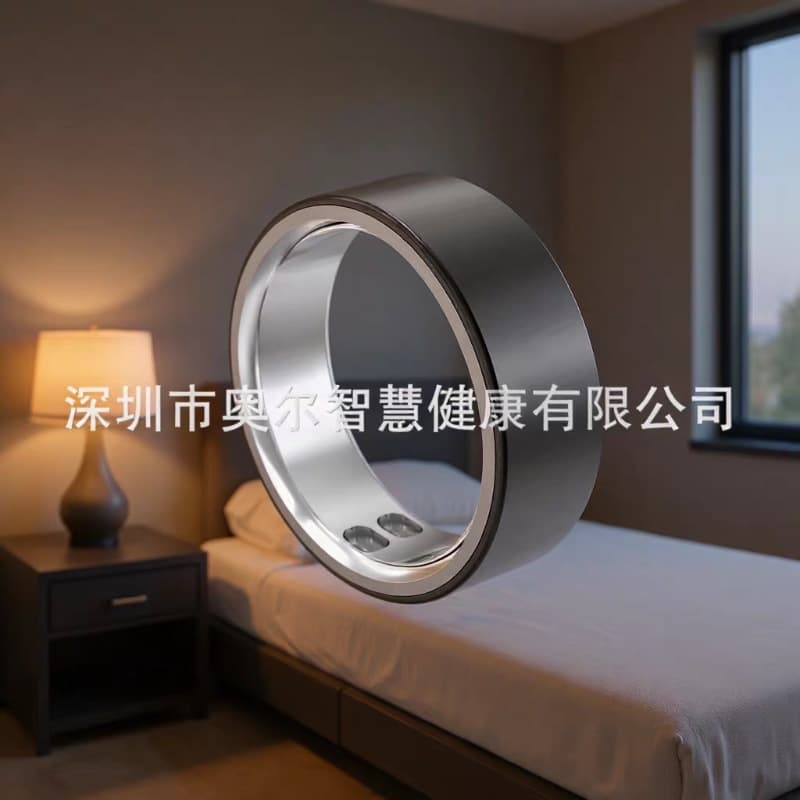 HR1822 Blood Glucose AI Smart Ring Vibration Reminder Vibration SOS Emergency Medication Reminder Medical Grade Source