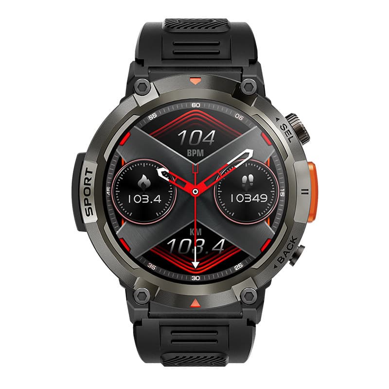 New S100 Smart Watch Bluetooth Call Sports Fitness Flashlight Music Heart Rate Blood Pressure Smart Watch