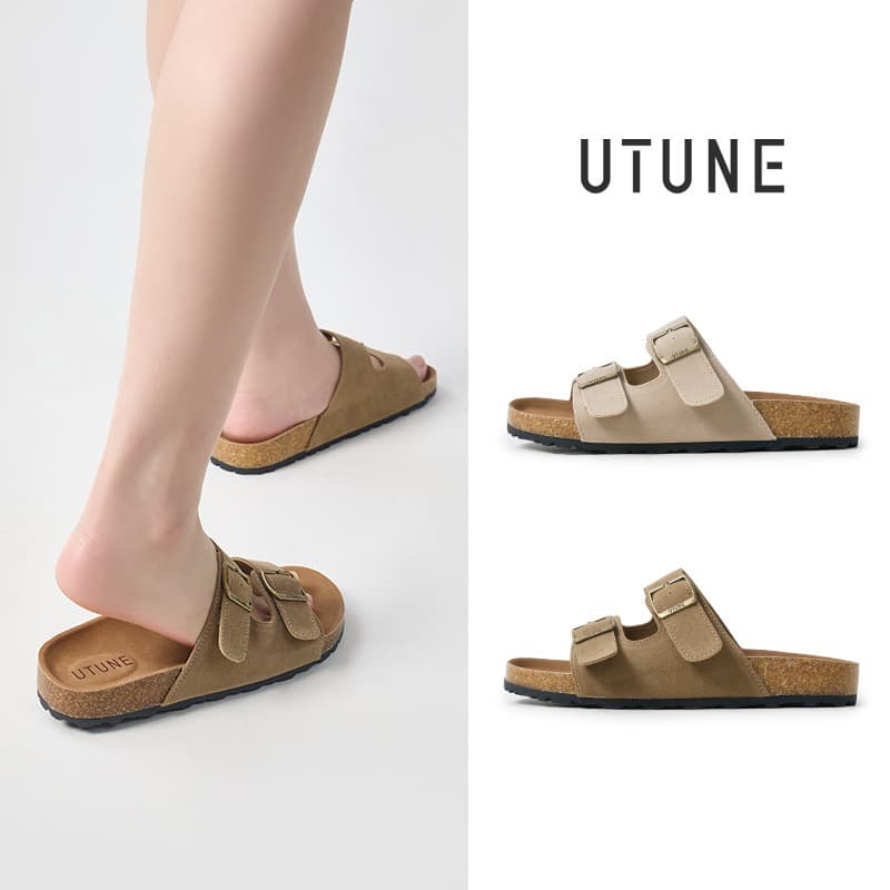 Youdiao Fashion Retro Birkenstock Sandals for Women 2025 New Summer Outdoor Cork One-Strap Sandals