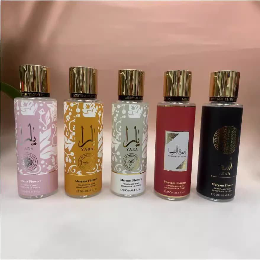 Cross-border new Middle Eastern Victoria Quicksand Perfume Body Spray Long-lasting Fragrance Rose Fragrance 250ml