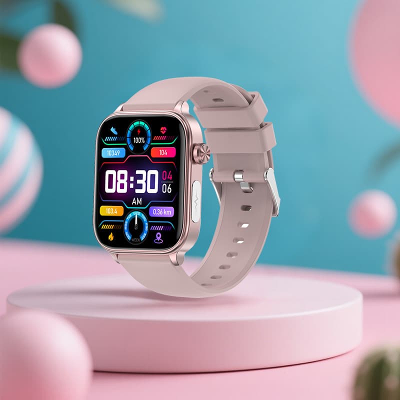 Cross-Border Et570 Smart Watch Bluetooth Call Heart Rate Temperature Sleep Health Monitoring Pedometer Sports Watch