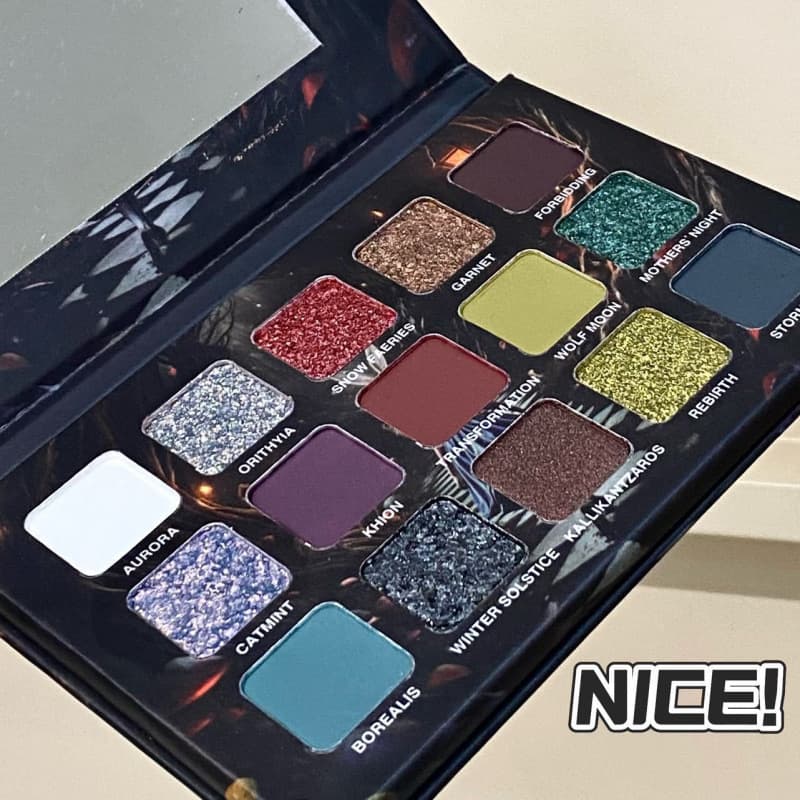 HERORANGE1028 Underground Color Series 15-Color Eyeshadow Palette Makeup Eyeshadow Blush Palette Multi-Use New Product