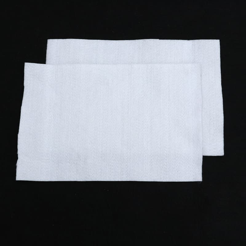 Road maintenance impermeable geotextile, composite geomembrane, white long-fiber non-woven fabric, dust and water seepage engineering fabric.