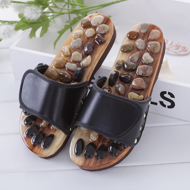 Foot Massage Slippers Reflexology Acupressure Massager Pedicure Walking Shoes Foot Relaxation Sandals