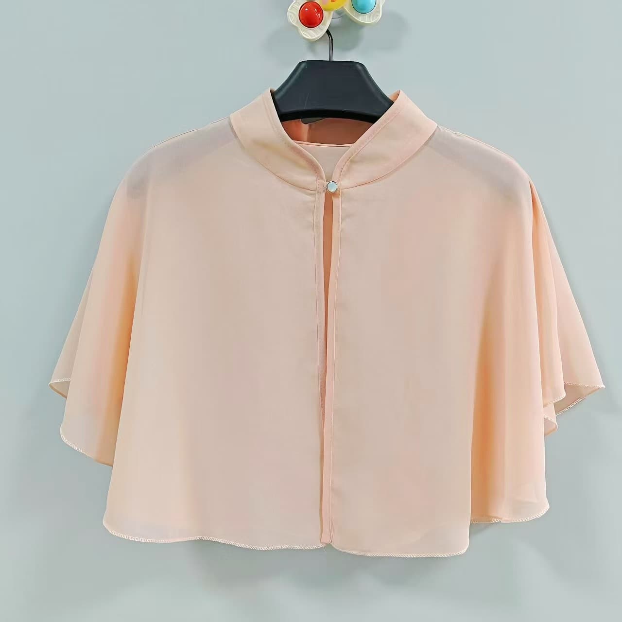 Cheongsam Shawl Summer Thin Short Ice Silk Sun Protection Cape Top Vintage Matching Camisole Dress Small Jacket Cardigan