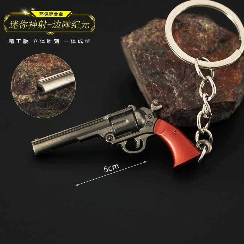 Valorant Merchandise Reaver Vandal M4 Reaver Karambit Full Metal Model Keychain Pendant