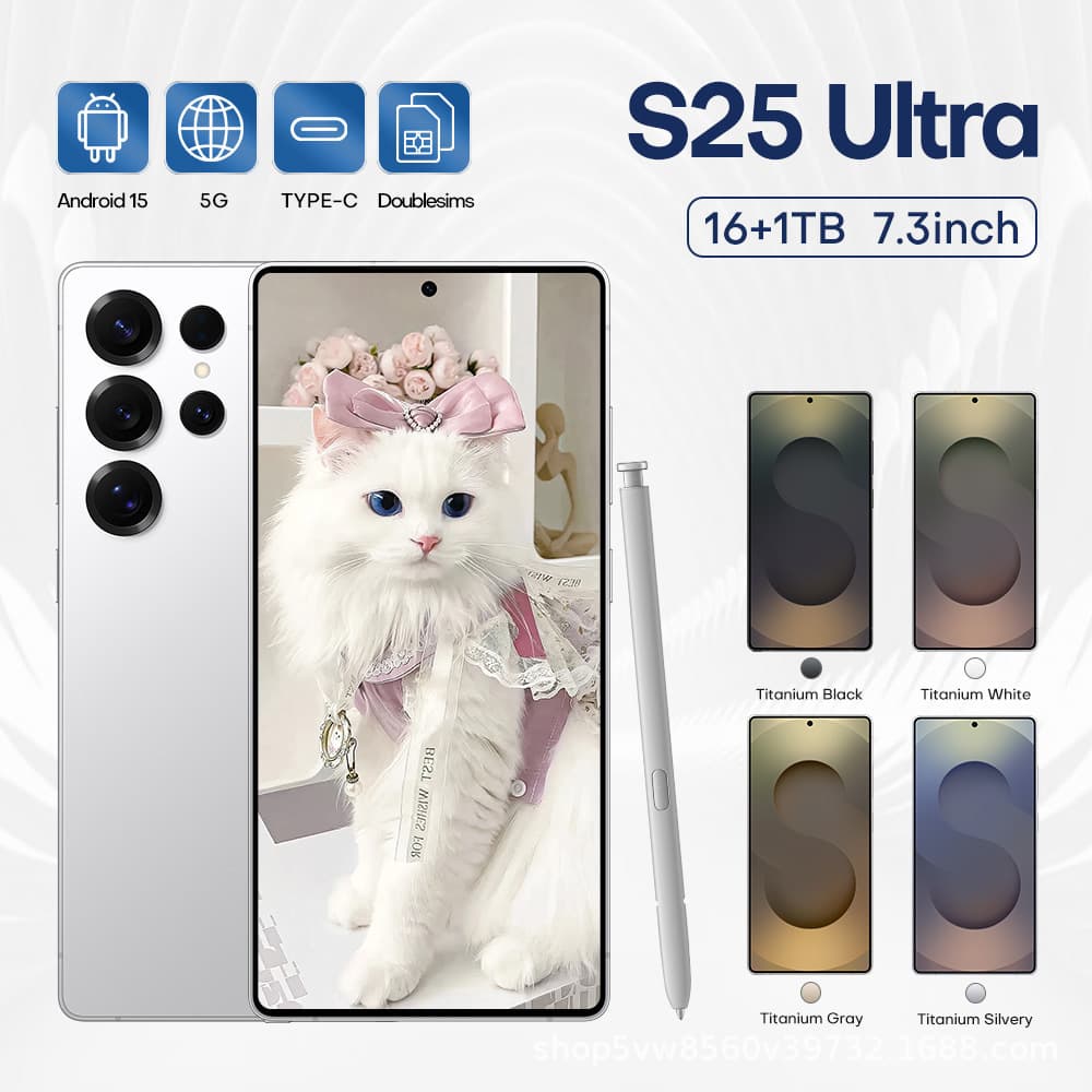 Cross-border Exclusive S25 Ultra Smartphone Large Screen 4+128 Original Factory Direct Smartphone