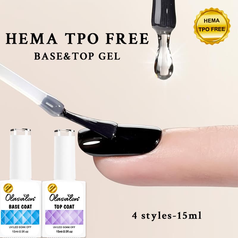 Cross-border popular sealant base glue basic functional glue reinforced tempered phototherapy long-lasting manicure HEMA TPO FREE