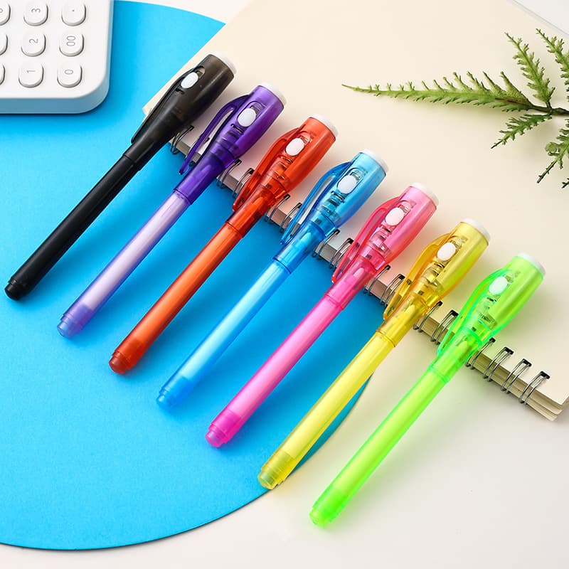 Foreign trade multifunctional anti-counterfeit UV magic pen advertising counterfeit detection LED ultraviolet invisible marker light pen
