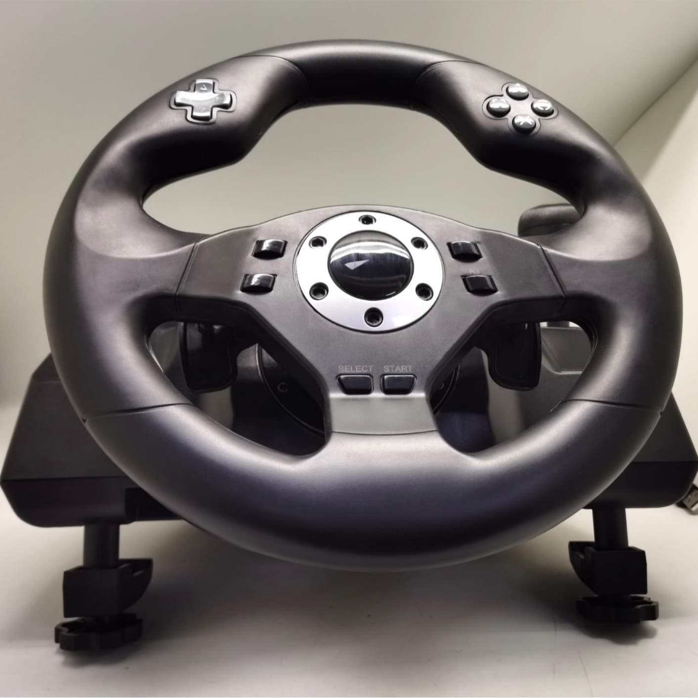 Gulikit Racing Game Steering Wheel PC X-INPUT Console Compatible with PS3 STEAM PC360