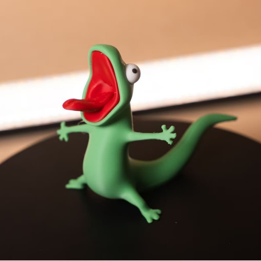 Cross-border hot item Lizard Memes Lizard Memes Fun lizard ornaments that can be shaken to unzip the spring